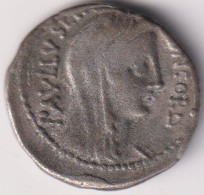 LEPIDUS PAULUS , AR DENARIUS , 62 BC - Republiek (280 BC Tot 27 BC)