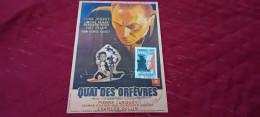 CARTOLINA QUAI DES ORFEVRES DE HENRI - GEORGES CLOUZOT- 1981 - Publicité Cinématographique