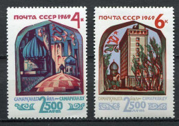 RUSSIA USSR 1969 Uzbekistan SAMARKAND - ARHITEKTURE Mnh - Nuovi