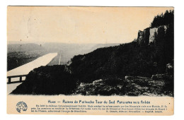 Houx Ruines De Poilvache Tour Du Sud 1921 Panorama Vers Anhée Htje - Anhee