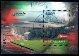 Hungary, 2020, Used, Puskás Arena Budapest  Mi..bl.  Nr.449, - Oblitérés