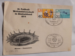 10.Fußball Weltmeisterschaft In Deutschland 1974 - Covers - Used