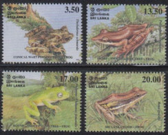 Sri Lanka Mi.Nr. 1322-25 Amphibien (4 Werte) - Sri Lanka (Ceylon) (1948-...)