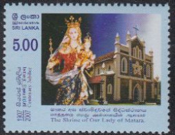 Sri Lanka Mi.Nr. 1644 100 Jahre Marienkirche In Matara (5,00) - Sri Lanka (Ceylon) (1948-...)