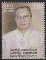 Sri Lanka Mi.Nr. 1669 100.Geb. Leslie Goonewardene (5,00) - Sri Lanka (Ceylon) (1948-...)
