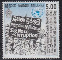 Sri Lanka Mi.Nr. 1683 Int. Tag Gegen Korruption (5,00) - Sri Lanka (Ceylon) (1948-...)