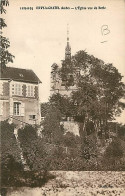 10 - Ervy Le Chatel - L'Eglise Vue Du Berle - CPA - Voir Scans Recto-Verso - Ervy-le-Chatel