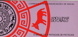 MACAO - CARNET N° C606a ** (1990) Année Du Cheval - Cuadernillos