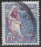 Sudan Mi.Nr. 180x Freim. Baumwollpflückerin (10) - Soedan (1954-...)