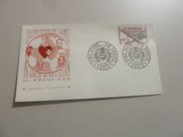Paris - Donneurs De Sang - Enveloppe Philatélique - Yt 1220 - Année 1959 - - Used Stamps