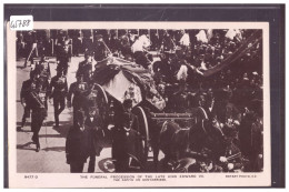 GRANDE BRETAGNE - THE FUNERAL PROCESSION OF THE LATE KING EDWARD VII - TB - Familles Royales