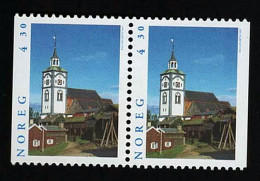 1997 Church  Michel NO 1246Dl/Dr AFA NO 1244Cvh Norgeskatalogen NO 1303BBxx MNH - Neufs