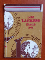 Calendriers De Poche, Petit Larousse Illustré - Formato Piccolo : 1981-90