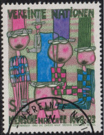 1984 Vereinte Nationen > Wien ° Mi:NT-WN 36, Sn:NT-WN 37, Yt:NT-WN 36, Sg:NT-WN 36, Un:NT-WN 36, Menschenrechte - Used Stamps