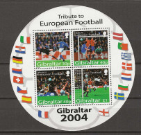 2004 MNH Gibraltar Mi Block 61 Postfris** - Gibilterra