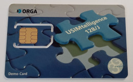 TELECARTE PHONECARD GSM / SIM - ORGA - DEMO CARD - EC - Origen Desconocido