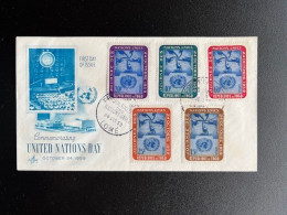 TOGO 1959 FDC UNITED NATIONS DAY 24-10-1959 - Covers & Documents