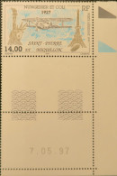 LP3969/465 - SPM - 1997 - POSTE AERIENNE - Nungesser Et Coli (1927) - N°77 NEUF** BdF + CD - Cote (2024) : 6,50 € - Unused Stamps