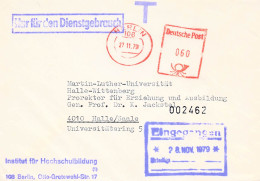 DDR Dienst Brief - Nur Für Den Dienstgebrauch - Institut Für Hochschulbildung Berlin 1979 - Zentraler Kurierdienst