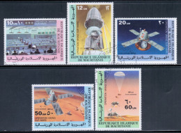 Mauritania 1977 Mi# 552-556 Used - Viking Mars Project / Space - Afrika