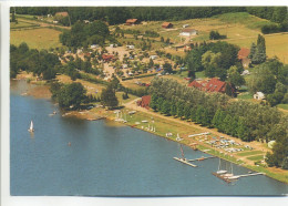 CPSM (58 Nièvre) - BAZOLLES - Vue Aérienne Etang De Baye - Base Départementale Actival - Camping - Peu Commune - Bazoches