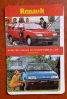 Calendrier De Poche, Renault 1989 - Formato Piccolo : 1981-90