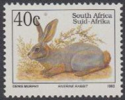 Südafrika Mi.Nr. 895IIA Freim.Bedrohte Tiere, Hase (40) - Altri & Non Classificati