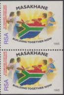 Südafrika Mi.Nr. 969Eor/Eur Masakhane-Kampagne Zusammenarbeit (Paar) - Other & Unclassified