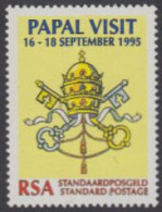 Südafrika Mi.Nr. 970 Besuch Von Papst Johannes Paul II, Wappen (-) - Other & Unclassified