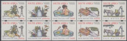 Südafrika Mi.Nr. Zdr.1038-42 (2x) Bedeutung Des Wassers (Sicherheitszähnung) - Sonstige & Ohne Zuordnung