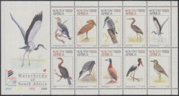 Südafrika Mi.Nr. Klbg.1064-73A Wasservögel - Other & Unclassified