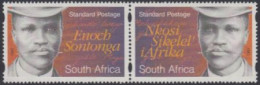 Südafrika Mi.Nr. Zdr.1086-87 100Jahre Nationalhymne, Enoch Sontonga - Sonstige & Ohne Zuordnung
