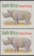 Südafrika Mi.Nr. 1115Eor/Eur Freim. Einheimische Tiere. Nashorn (Paar) - Other & Unclassified