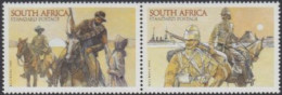 Südafrika Mi.Nr. Zdr.1242-43 100.J.tag Südafrik.Kriegserklärung A.Großbritannien - Autres & Non Classés