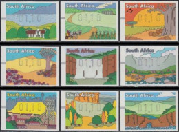 Südafrika ATM Mi.Nr. 14-22 Landschaften Der Provinzen (9 Werte) - Andere & Zonder Classificatie