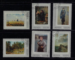 RUSSIA  1971 SCOTT #3896-3901  USED - Oblitérés