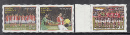 2010 Paraguay World Cup Football South Africa Complete Set Of 2 + Tab MNH **DIFFICULT** - Paraguay