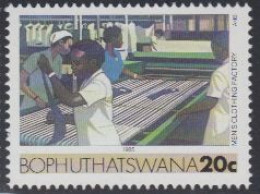 Südafrika - Bophuthatswana Mi.Nr. 159x Freim. Fabrik Für Herrenkleidung (20) - Autres & Non Classés