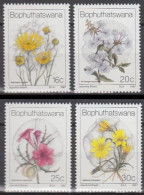 Südafrika - Bophuthatswana Mi.Nr. 186-89 Wildblumen (4 Werte) - Andere & Zonder Classificatie