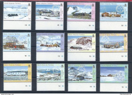 2003 ANTARTICO BRITANNICO - Basi Antartiche, Yvert N. 370/381,12 Valori, MNH** - Altri & Non Classificati