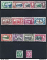 1938-44  Trinidad And Tobago - SG 246/256 MLH* - Sonstige & Ohne Zuordnung