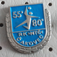 Handball Club RK MTC Cakovec 1955/1980  Croatia Ex Yugoslava Pin - Balonmano