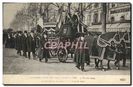 CPA Enterrement De Paul Deroulede 3 Fevrier 1914 Le Corbillard Au Depart De La Gare De Lyon  - Events
