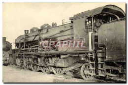 CPA Train Locomotive Machine 141 C 618 - Matériel