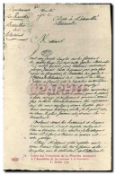 CPA Lettre Des Volontaires De La Meurthe Demandant A L&#39assemblee De Les Envoyer A La Frontiere 31 - History