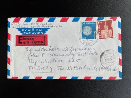 SWITZERLAND 1970 AIR MAIL LETTER TO TILBURG ZWITSERLAND SUISSE SCHWEIZ - Cartas & Documentos