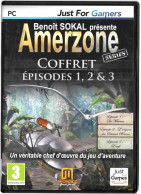 * JEU  PC - AMERZONE - 3 DVD Episodes 1, 2, 3 - Aventure - Jeux PC