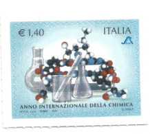 (REPUBBLICA ITALIANA) 2011, ANNO INTERNAZIONALE DELLA CHIMICA - Serie Di 1 Francobollo Nuovo MNH** - 2011-20: Mint/hinged