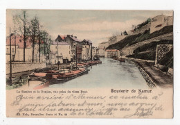 NELS Série 16 N° 22 *colorisée* - Souvenir De NAMUR - La Sambre Et Le Donjon, Vue Prise Du Vieux Pont - Namen