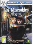 * JEU  PC - Aventures Et Objets Cachés - Les Misérables - Jean Valjean -  1 DVD - PC-Games